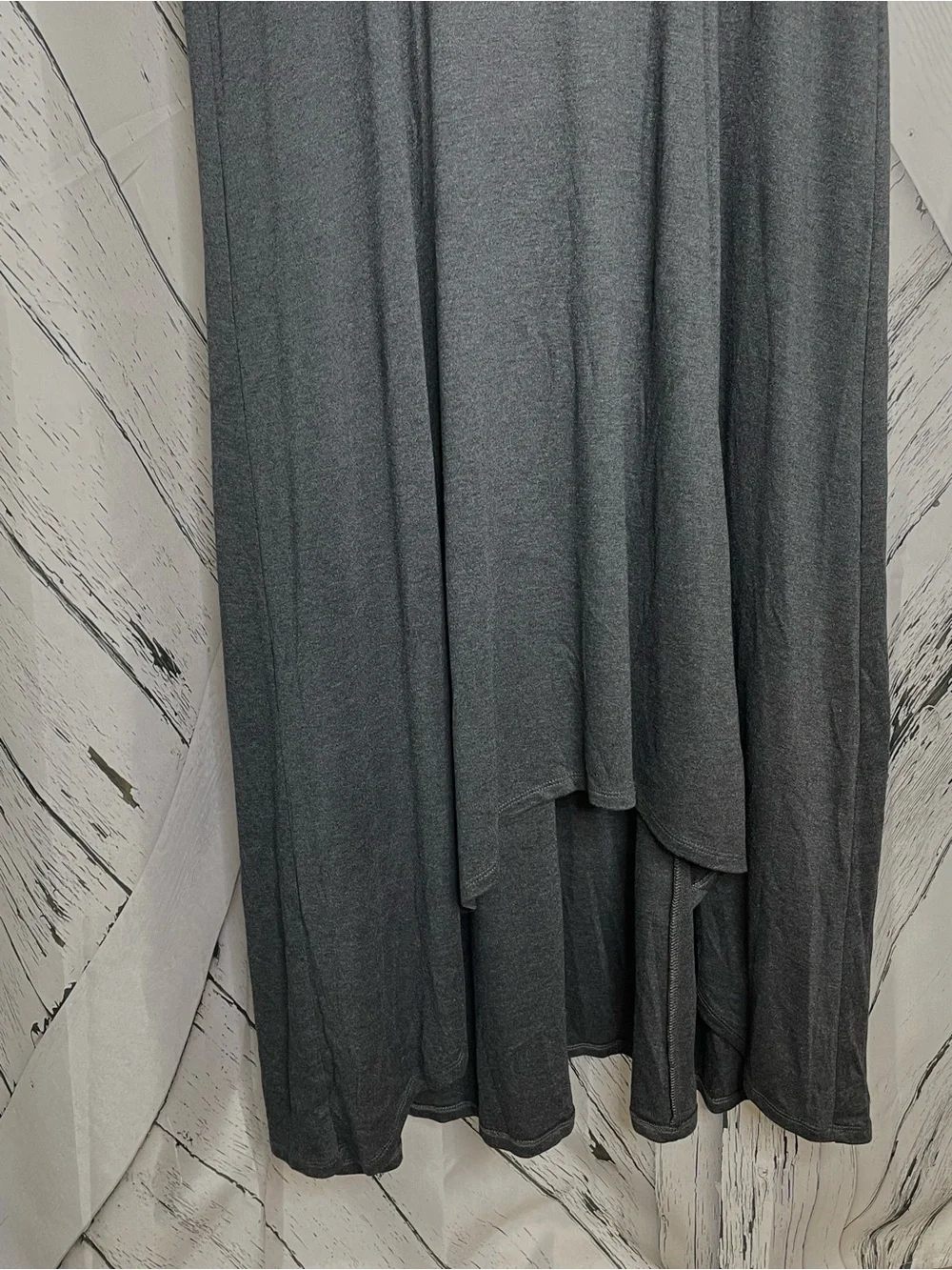 NWT Chico's Gray Lilly High-Low Maxi Dress Petite L (12P) Chico’s 2P